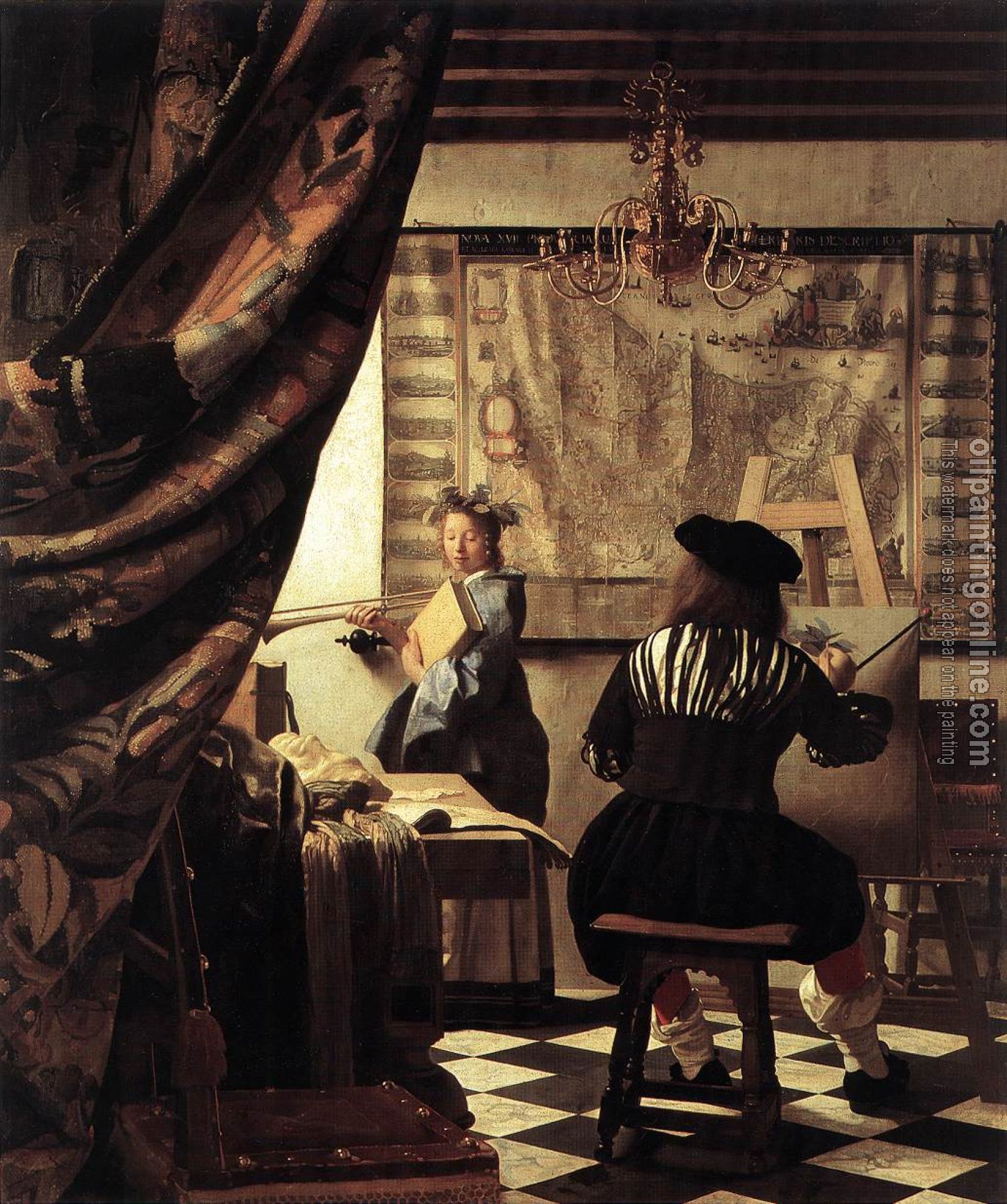 Vermeer, Johannes - oil painting